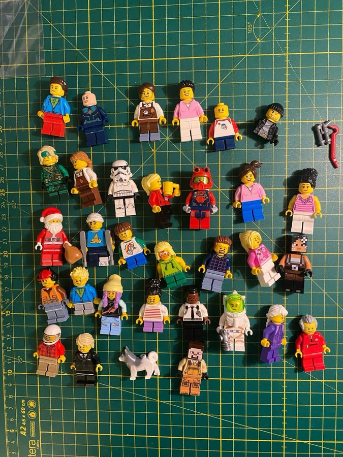 Lego Minifigurer - Stor samling