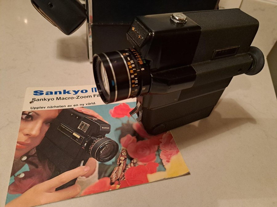 Sankyo Super 8 Filmkamera från 1973