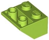 Lego Slope Inverted 45 2 x 2 (lime)