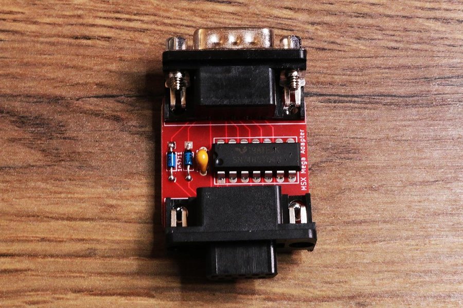 MSX Mega Drive Controller adapter - använd MD kontroll på MSX - megadrive