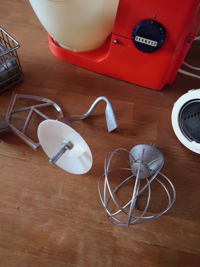 Kenwood Chef 901 røremaskine med tilbehør