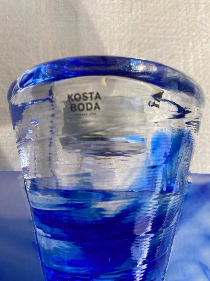 Konstglas Kosta Boda Iceage Kjell Engman