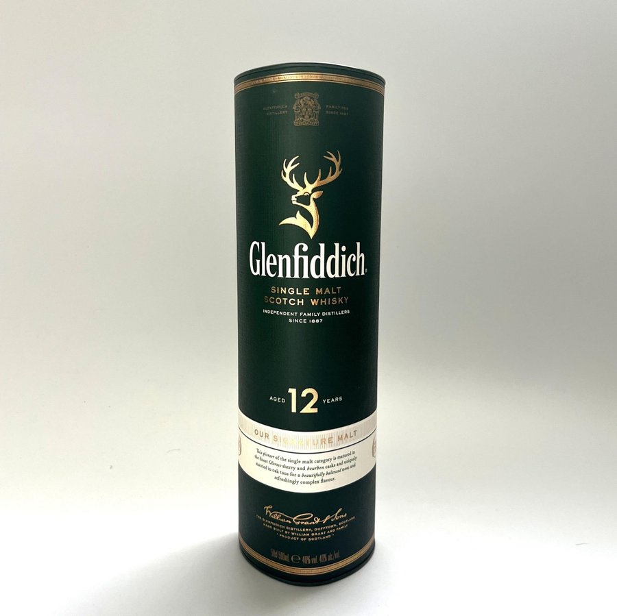 Glenfiddich Whisky Tube