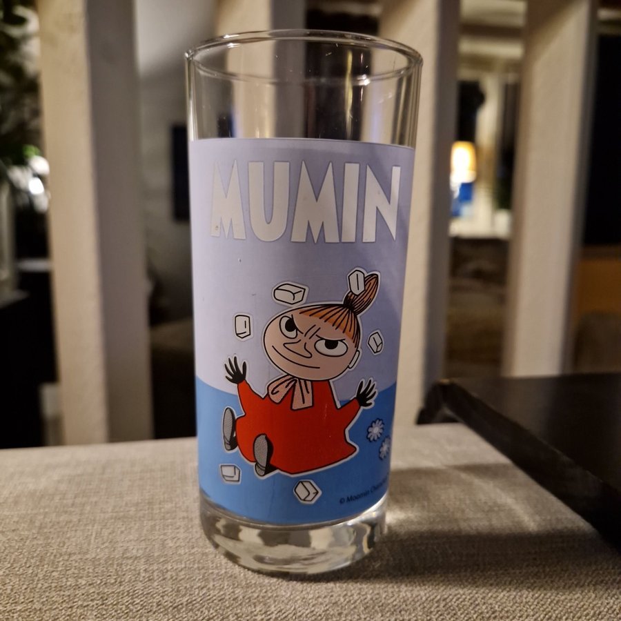 Mumin Glas från "MAX".