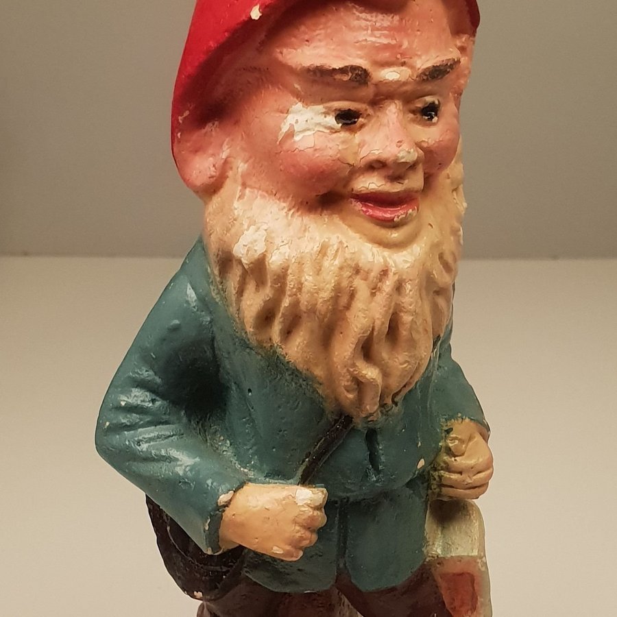 ** Äldre antik tomte gammal vintage retro Tyskland