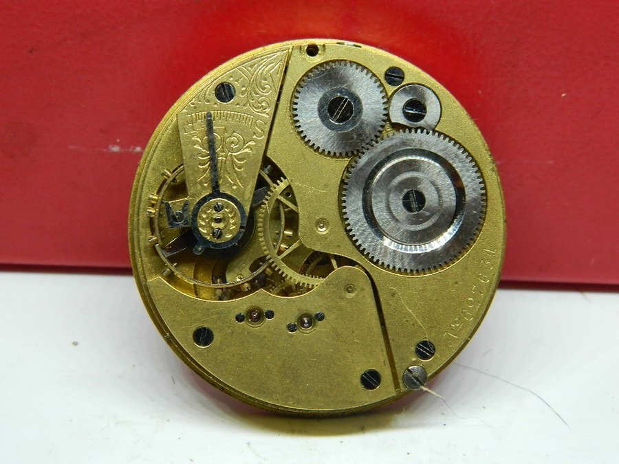 LWC Lancashire Watch Co c.1890 UK urverk / reservdelar