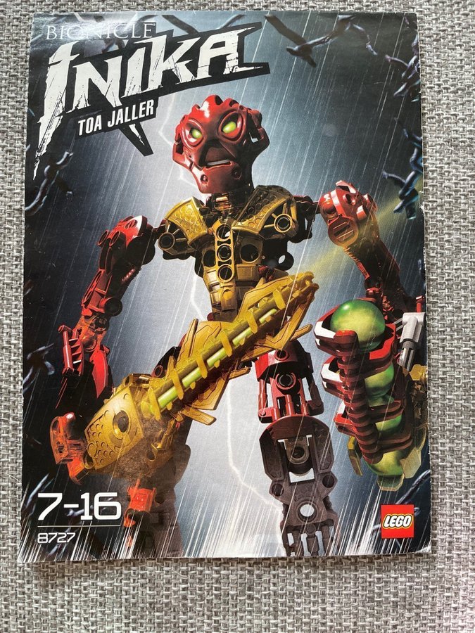 LEGO Bionicle 8727 Manual/ Beskrivning