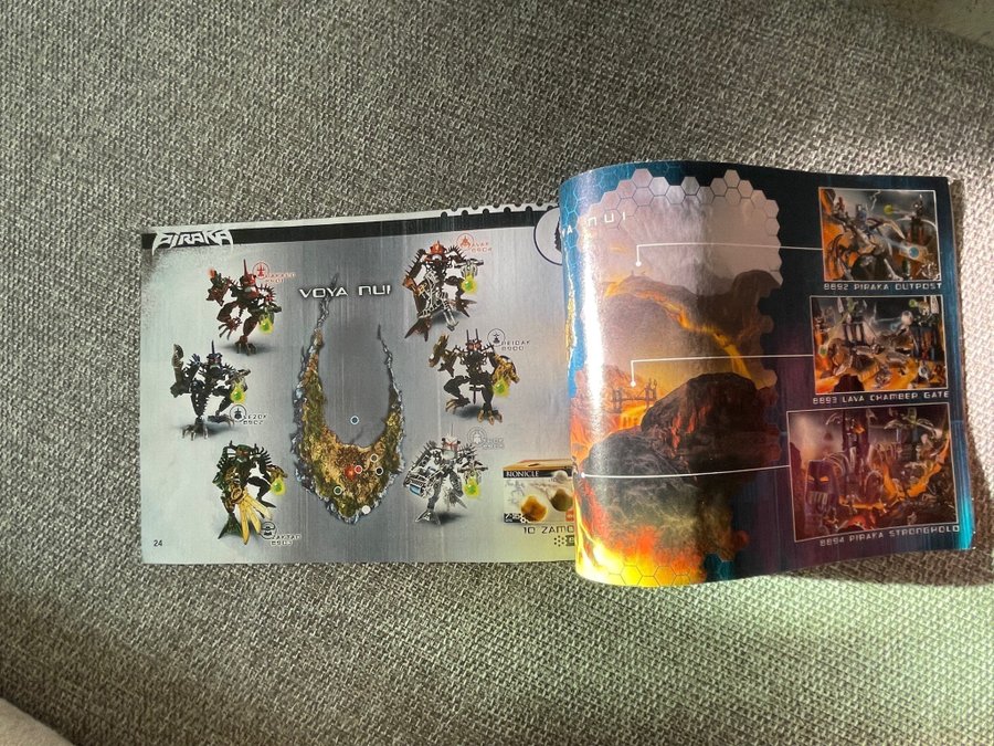 LEGO Bionicle 8727 Manual/ Beskrivning