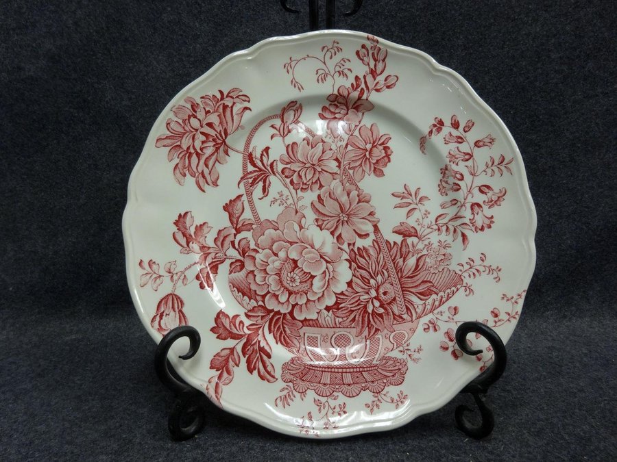 255 cm Vintage Tallrik Charlotte  Alfred Meakin Dinnerware England 1930 tal