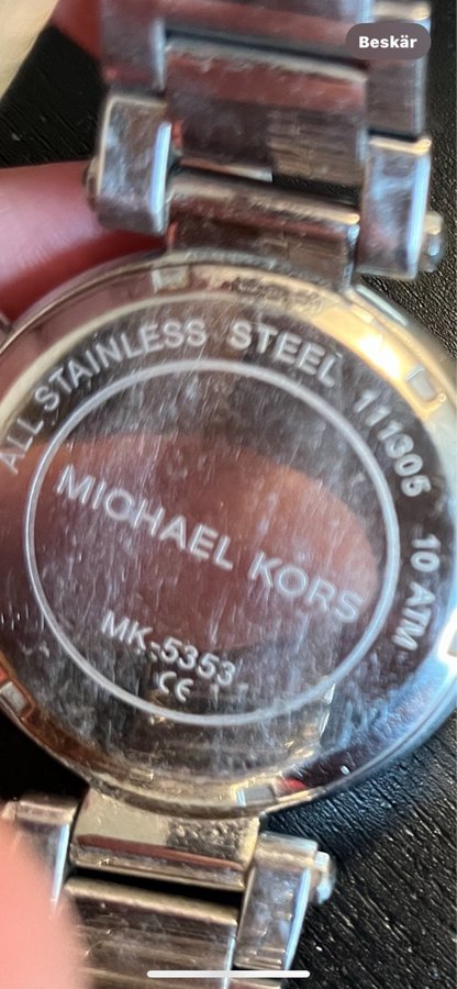 Michael Kors Damklocka i Silver