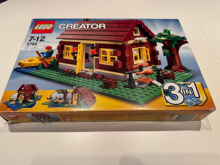 Lego Creator 5766 Timmerhus, 100% komplett i toppskick!