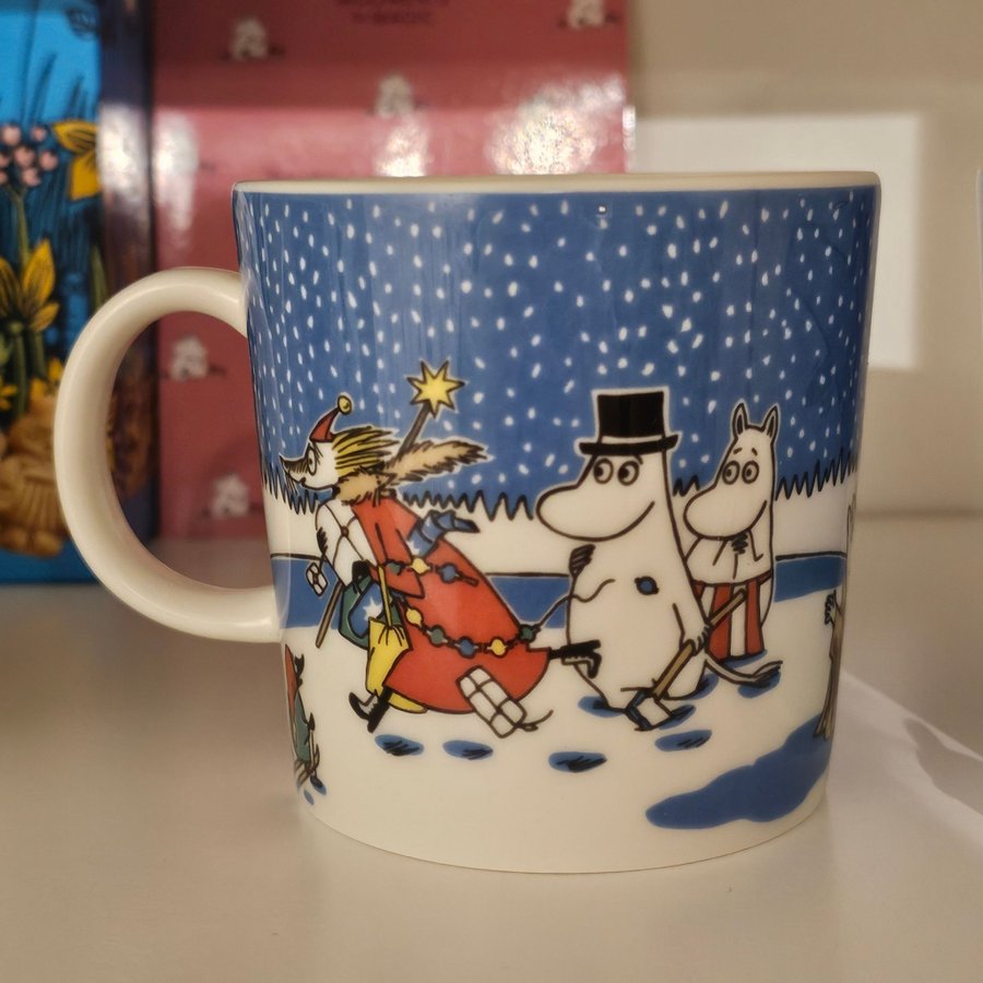 Som Ny! Julmugg Jul Mugg Muminmugg Moominmugg Mumin Moomin Muminmug Moominmug