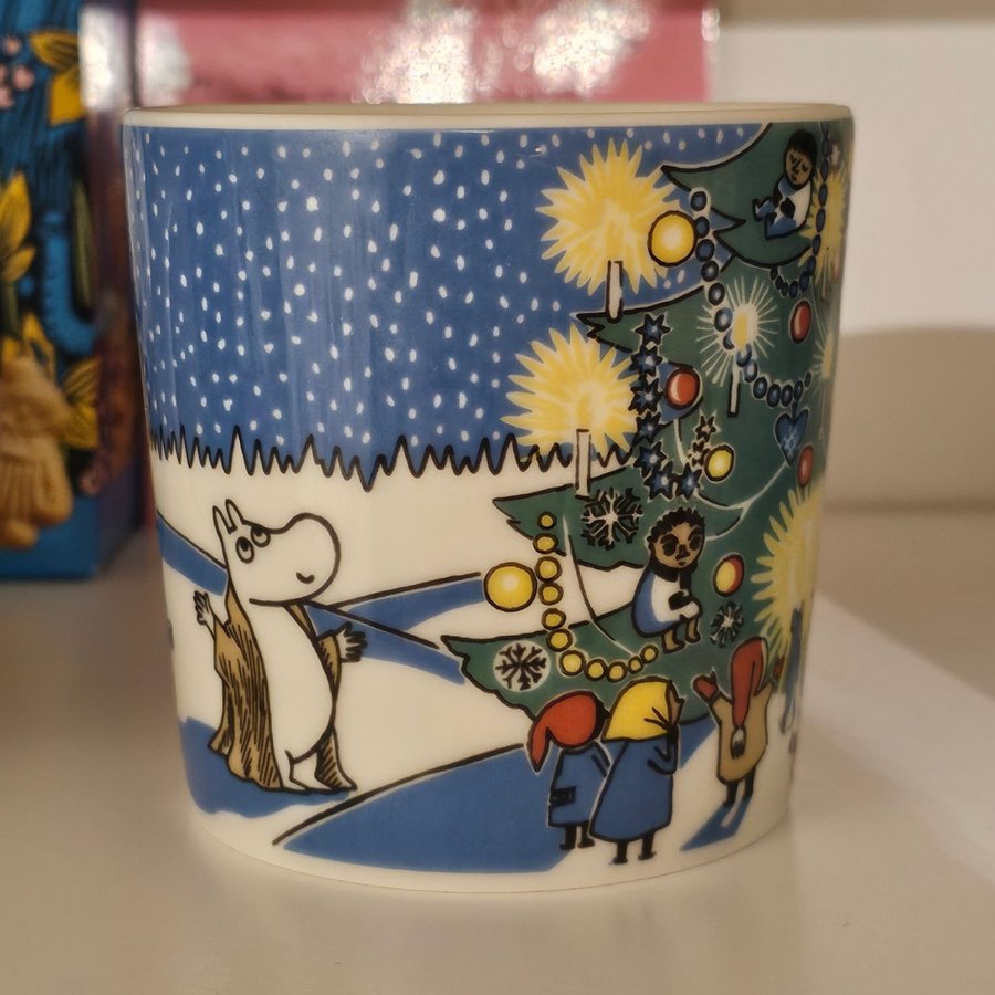 Som Ny! Julmugg Jul Mugg Muminmugg Moominmugg Mumin Moomin Muminmug Moominmug