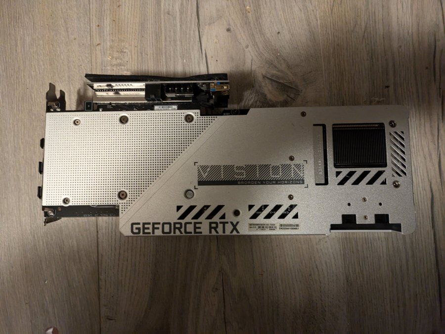 Grafikkort Gigabyte GeForce RTX 3080 VISION OC 10GD