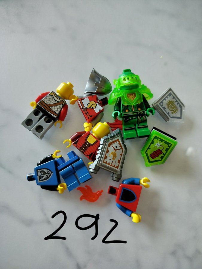 Lego Knights Minifigurer  Tillbehör