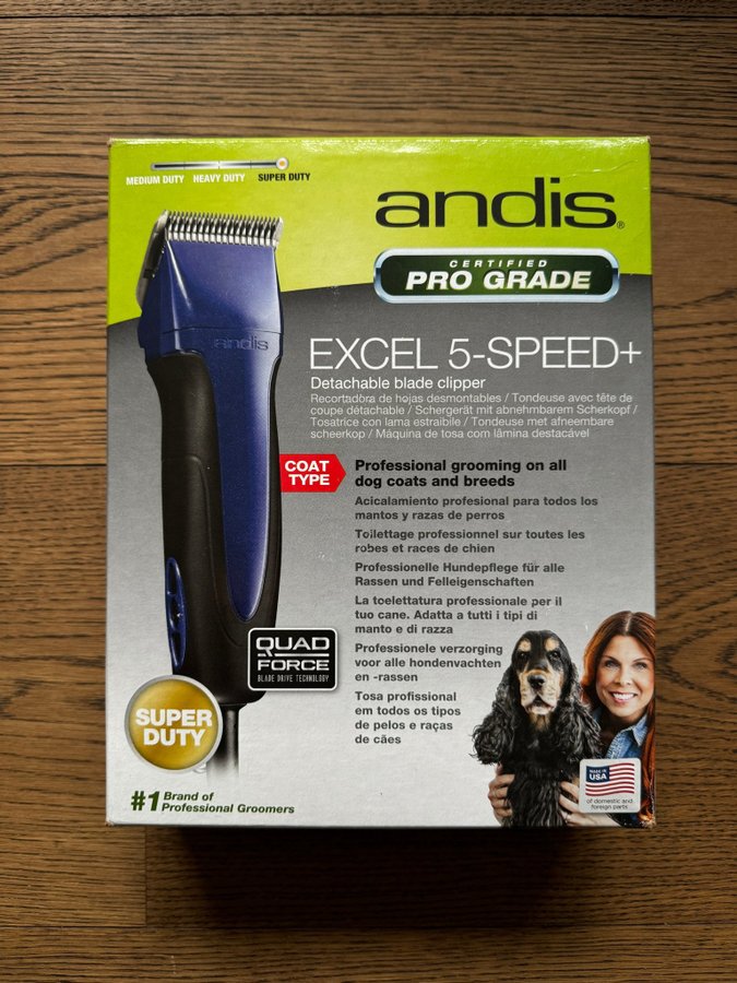 Andis Excel 5-Speed+ Professional Dog Clipper