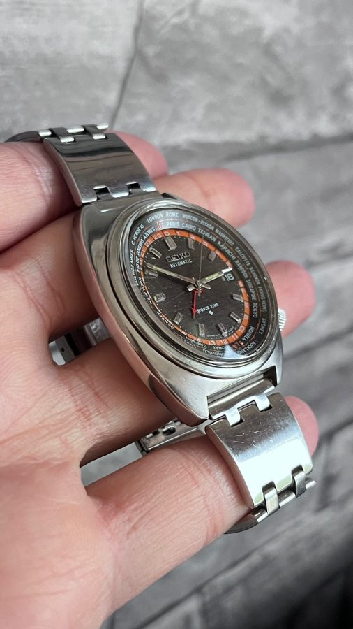 Seiko World Time Automatisk Herrklocka