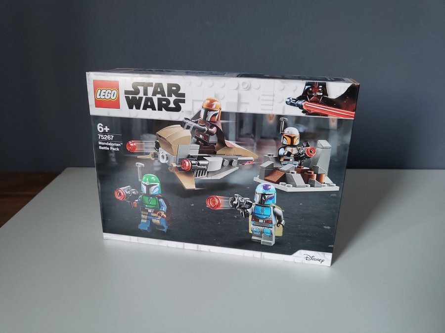 Oöppnad LEGO Star Wars 75267 Mandalorian Battle Pack Set