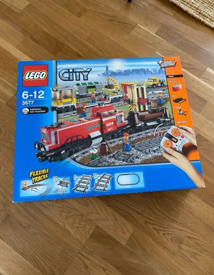 LEGO City 3677 - Tågset med fjärrkontroll