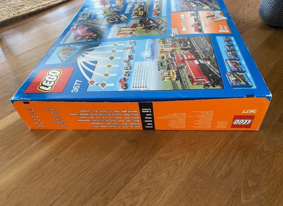 LEGO City 3677 - Tågset med fjärrkontroll