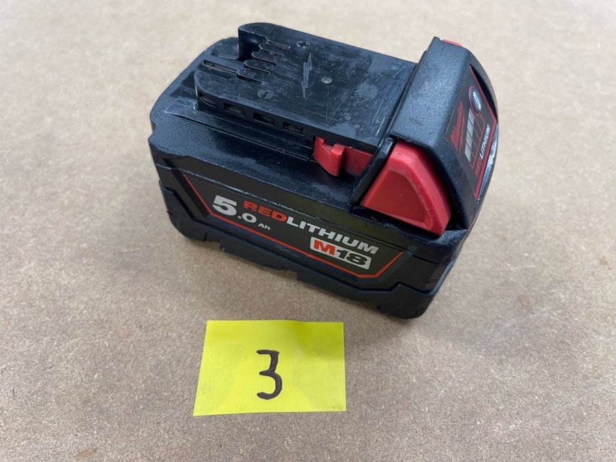 Milwaukee M18 50 Ah batteri