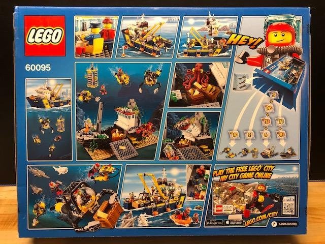 LEGO City 60095 "Deep Sea Exploration Vessel" - från 2015 oöppnad / förseglad!