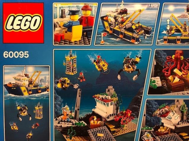 LEGO City 60095 "Deep Sea Exploration Vessel" - från 2015 oöppnad / förseglad!