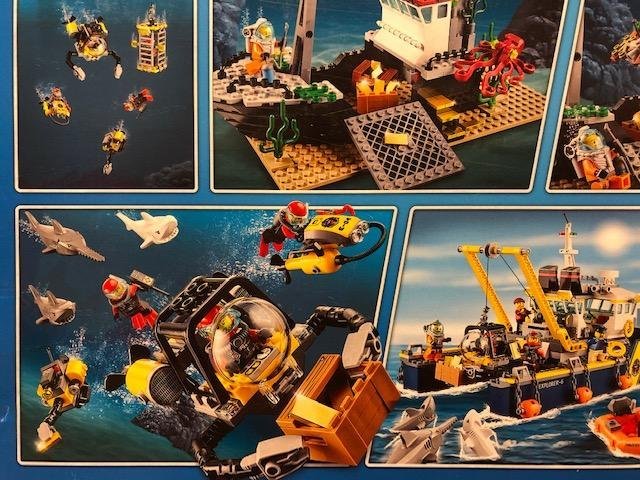 LEGO City 60095 "Deep Sea Exploration Vessel" - från 2015 oöppnad / förseglad!