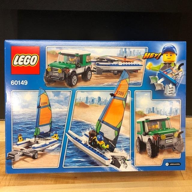 LEGO City 60149 "Terrängbil med Katamaran" - från 2017 oöppnad / förseglad!