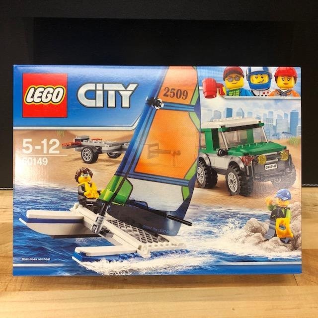 LEGO City 60149 "Terrängbil med Katamaran" - från 2017 oöppnad / förseglad!