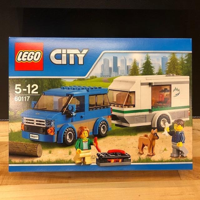 LEGO City 60117 "Van  Caravan" - från 2016 oöppnad / förseglad!