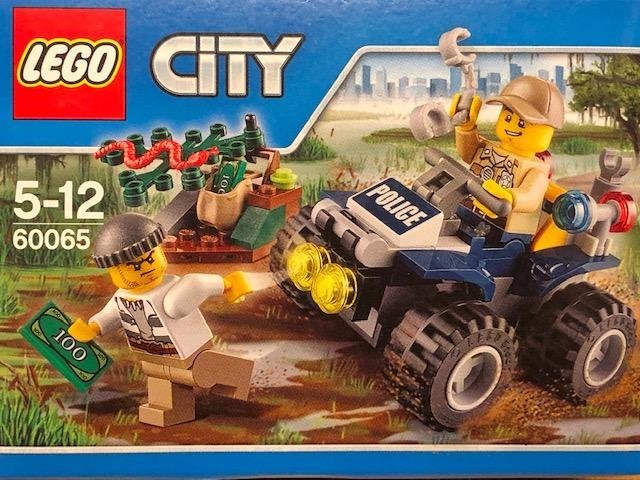 LEGO City 60065 "Patrullfyrhjuling" - från 2015 oöppnad / förseglad!