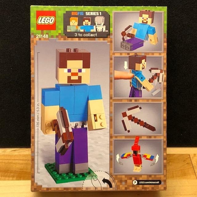 LEGO Minecraft 21148 "BigFig Steve med papegoja" - från 2019 oöppnad!