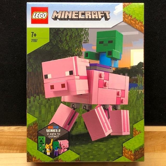 LEGO Minecraft 21157 "BigFig Gris med zombiebaby" - från 2019 oöppnad!