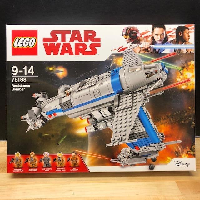 LEGO Star Wars 75188 "Resistance Bomber" - från 2017 oöppnad!