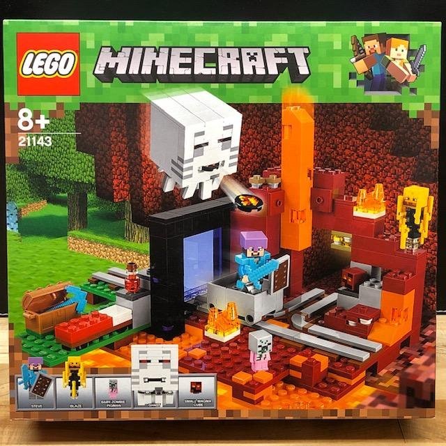 LEGO Minecraft 21143 "The Nether Portal" - från 2018 oöppnad / förseglad!