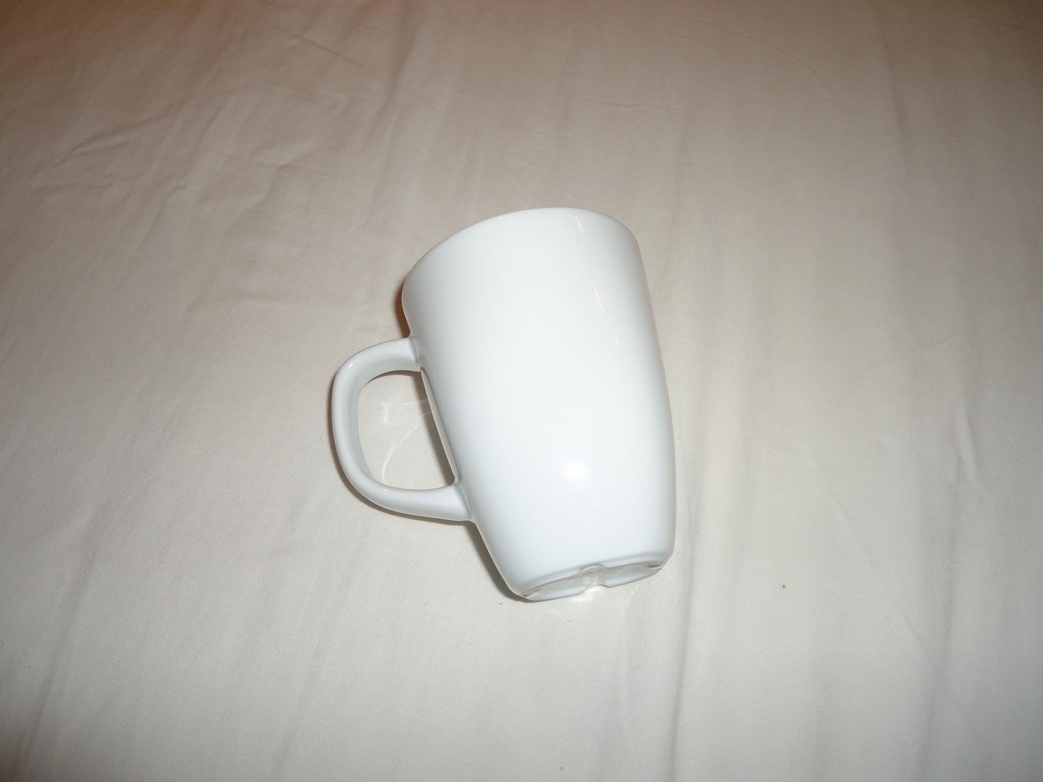 Ikea kaffe Te porslins mugg Vit modell 20726 Coffee or Tea Mug