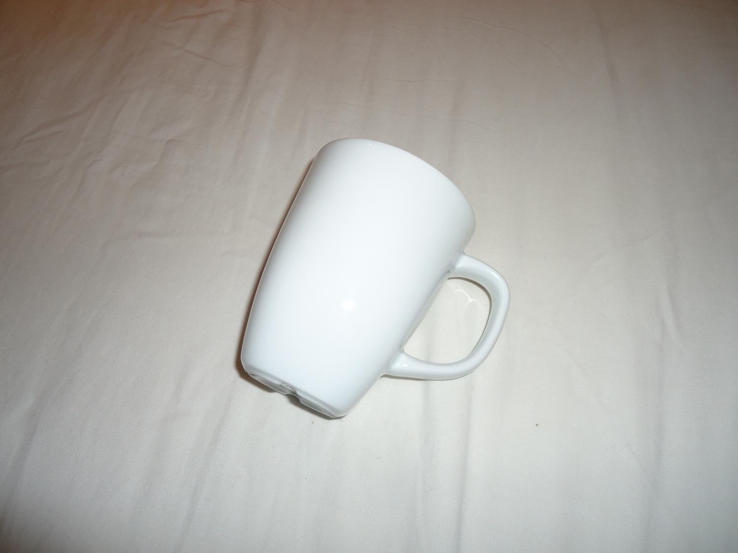 Ikea kaffe Te porslins mugg Vit modell 20726 Coffee or Tea Mug