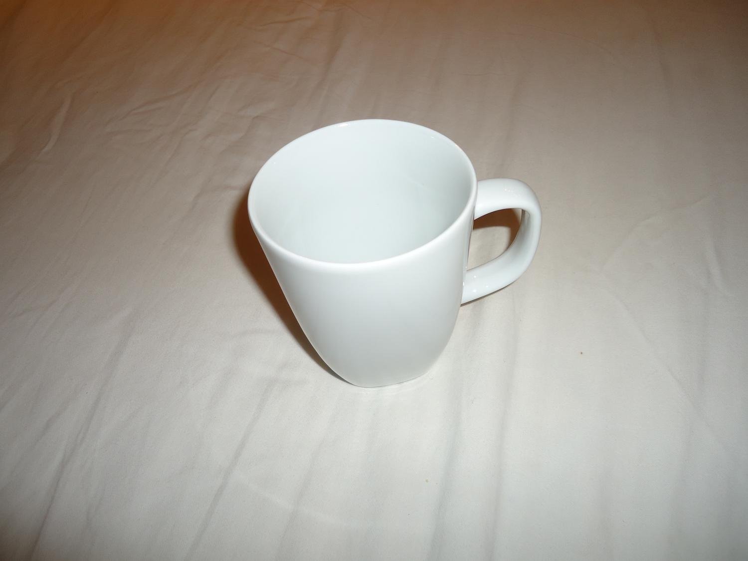 Ikea kaffe Te porslins mugg Vit modell 20726 Coffee or Tea Mug