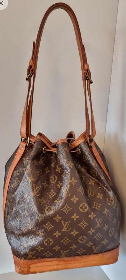 STOR Louis Vuitton Noé monogram LV vintage läder skinn