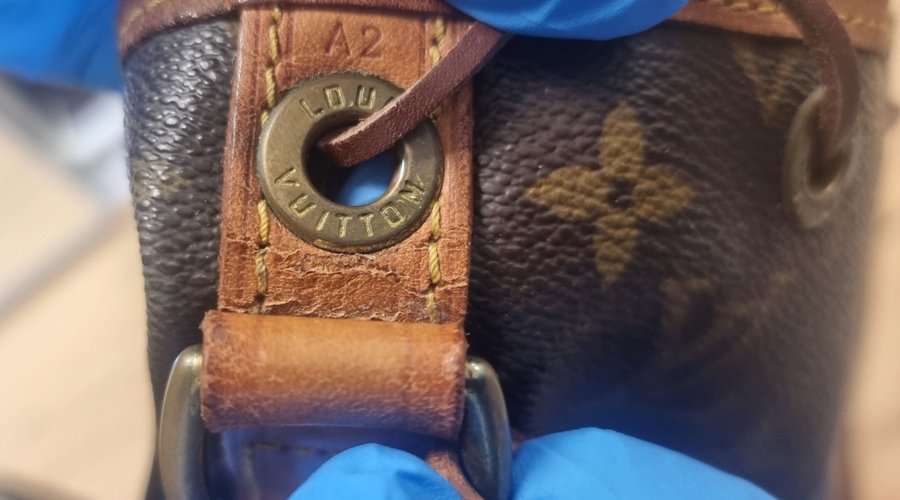 STOR Louis Vuitton Noé monogram LV vintage läder skinn