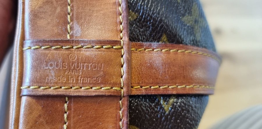 STOR Louis Vuitton Noé monogram LV vintage läder skinn