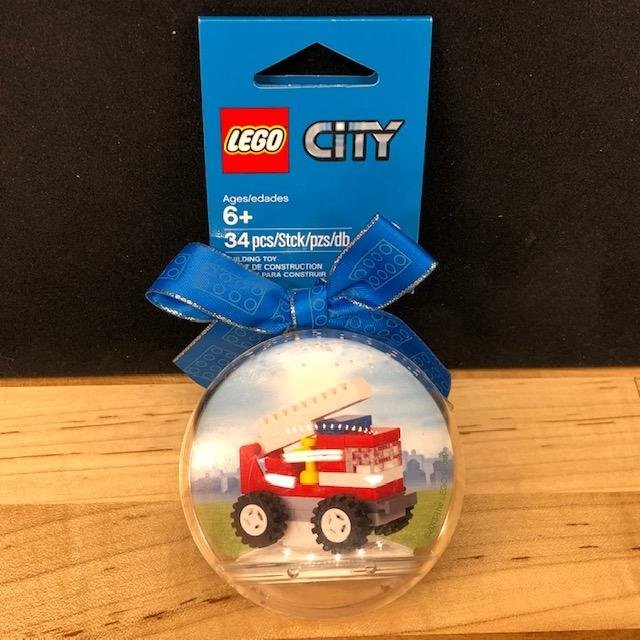 LEGO Exclusive / Jul 850842 "Fire Truck Holiday Ornament" från 2013 oöppnad!