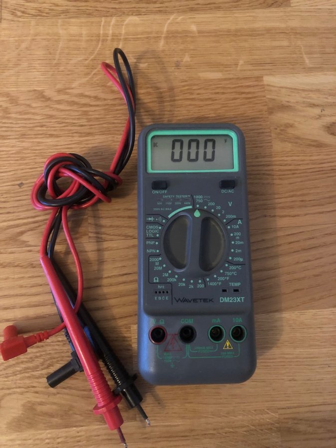 Wavetek multimeter DM23XT