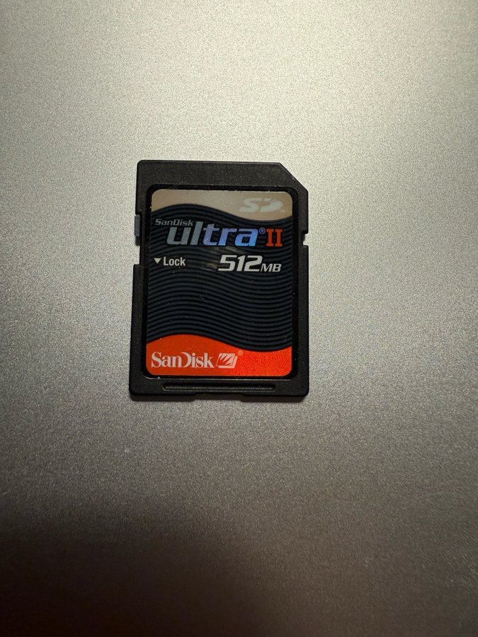 Sandisk Ultra II 512MB SD-kort