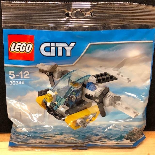 LEGO City 30346 "Prison Island Helicopter" - specialpåse från 2016 oöppnad!