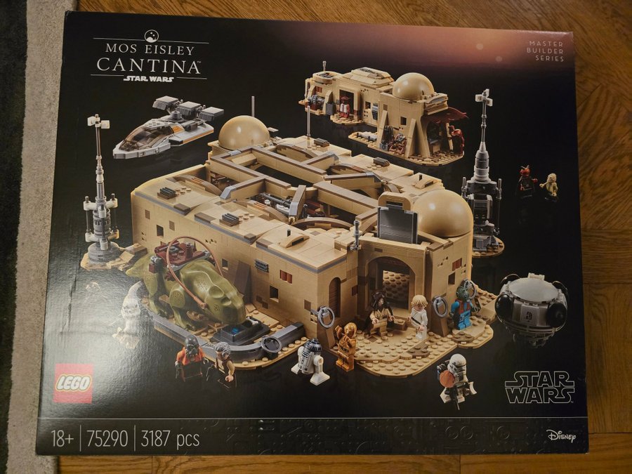 LEGO Star Wars 75290 Mos Eisley Cantina (Oöppnat)