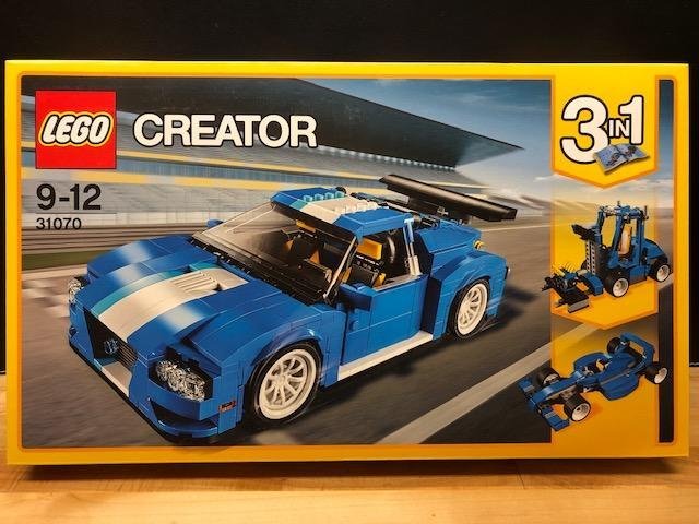 LEGO Creator 31070 "Turbo Track Racer" - från 2017 oöppnad / förseglad!