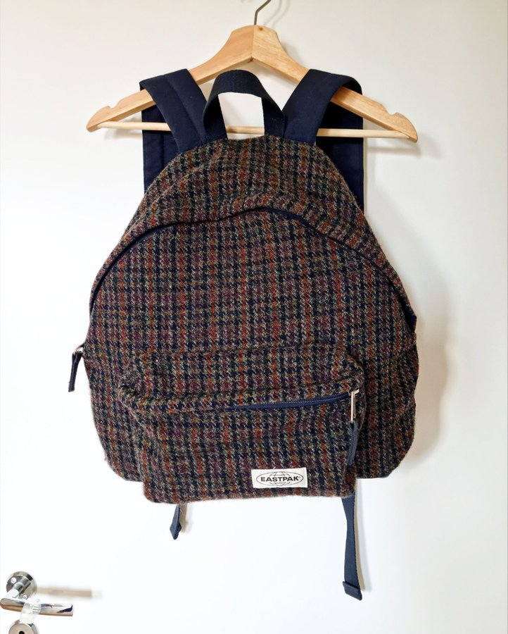 Eastpak  Harris Tweed Padded Packer Everyday Backpack 100% Pure New Wool