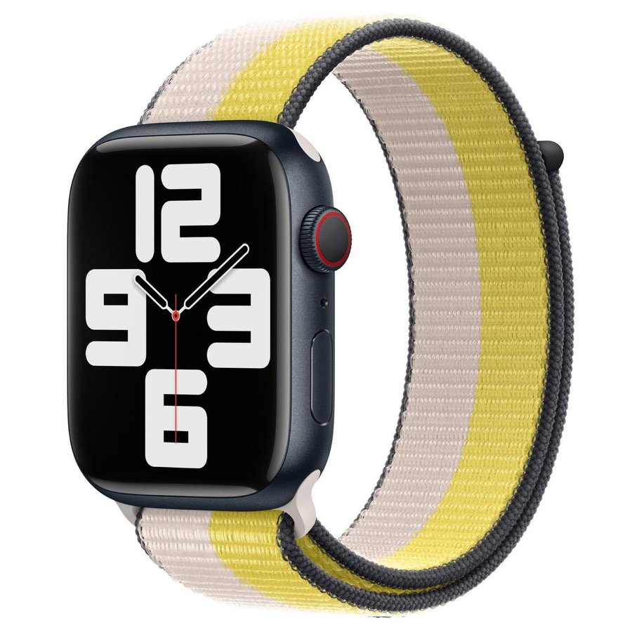 Sport Loop 38/40/41/42mm Apple Watch Armband - OAT MILK / LEMON ZEST